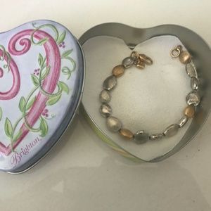 Brighton Silver and Gold Bracelet